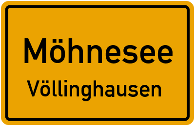 Straßenverzeichnis Möhnesee Völlinghausen