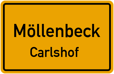 Straßenverzeichnis Möllenbeck Carlshof