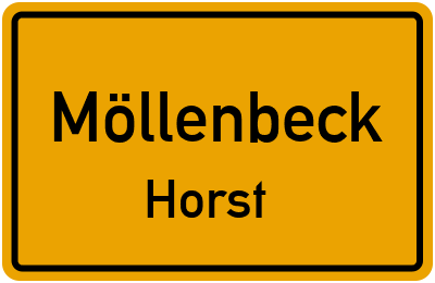 Straßenverzeichnis Möllenbeck Horst