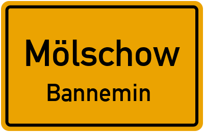 Straßenverzeichnis Mölschow Bannemin