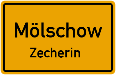 Straßenverzeichnis Mölschow Zecherin