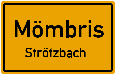 Straßenverzeichnis Mömbris Strötzbach