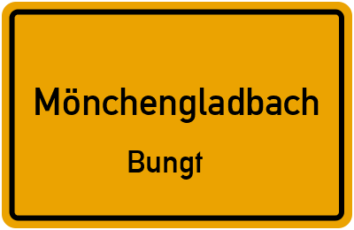 Straßenverzeichnis Mönchengladbach Bungt