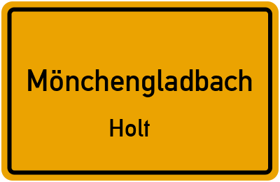 Straßenverzeichnis Mönchengladbach Holt
