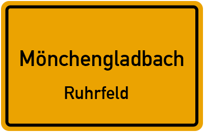 Straßenverzeichnis Mönchengladbach Ruhrfeld