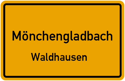 Straßenverzeichnis Mönchengladbach Waldhausen