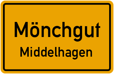 Straßenverzeichnis Mönchgut Middelhagen