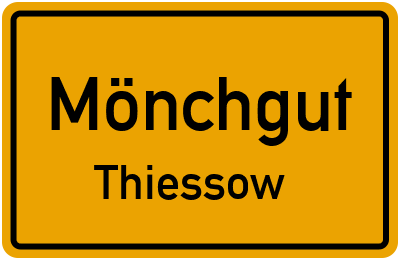 Straßenverzeichnis Mönchgut Thiessow