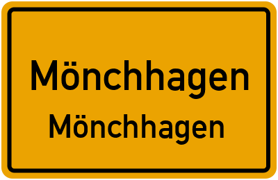 Straßenverzeichnis Mönchhagen Mönchhagen