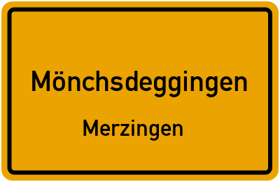 Straßenverzeichnis Mönchsdeggingen Merzingen
