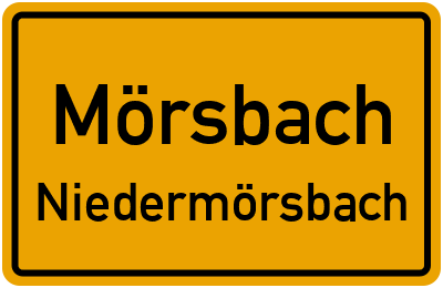 Straßenverzeichnis Mörsbach Niedermörsbach