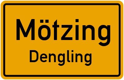 Straßenverzeichnis Mötzing Dengling