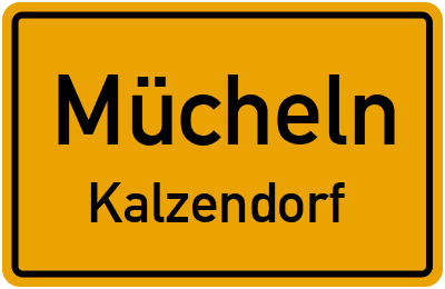 Straßenverzeichnis Mücheln Kalzendorf