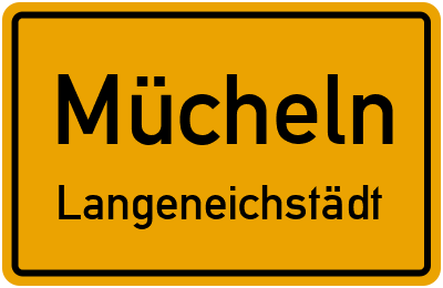 Straßenverzeichnis Mücheln Langeneichstädt