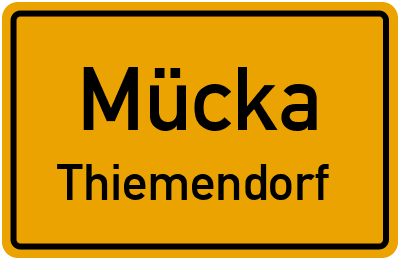 Straßenverzeichnis Mücka Thiemendorf