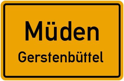 Straßenverzeichnis Müden Gerstenbüttel