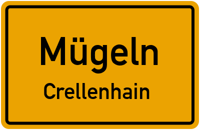 Straßenverzeichnis Mügeln Crellenhain