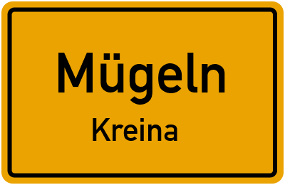 Straßenverzeichnis Mügeln Kreina