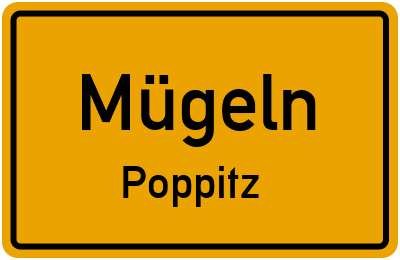 Straßenverzeichnis Mügeln Poppitz