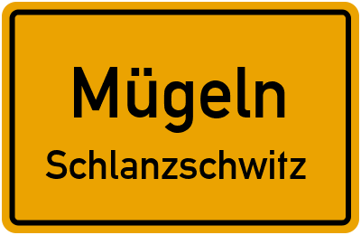 Straßenverzeichnis Mügeln Schlanzschwitz
