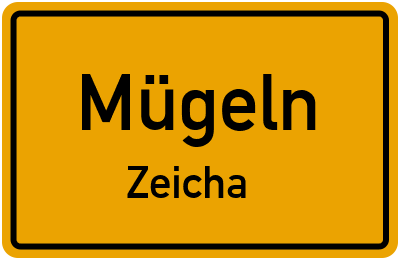 Straßenverzeichnis Mügeln Zeicha