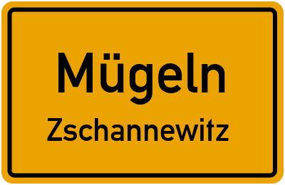 Straßenverzeichnis Mügeln Zschannewitz