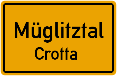 Straßenverzeichnis Müglitztal Crotta