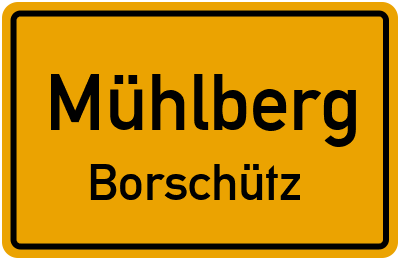 Straßenverzeichnis Mühlberg Borschütz