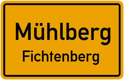 Straßenverzeichnis Mühlberg Fichtenberg