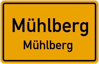 Straßenverzeichnis Mühlberg Mühlberg