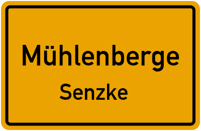 Straßenverzeichnis Mühlenberge Senzke