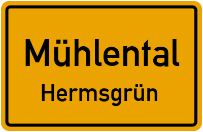 Straßenverzeichnis Mühlental Hermsgrün