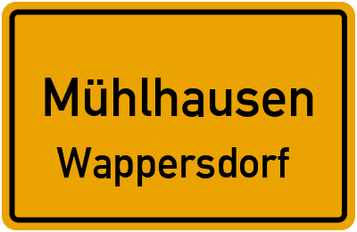 Straßenverzeichnis Mühlhausen Wappersdorf