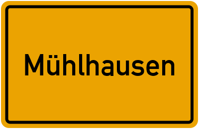 Branchenbuch Mühlhausen, Bayern