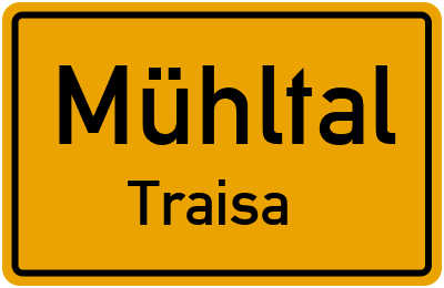 Straßenverzeichnis Mühltal Traisa