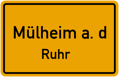 Branchenbuch Mülheim a. d. Ruhr, Nordrhein-Westfalen