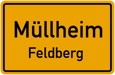 Straßenverzeichnis Müllheim Feldberg