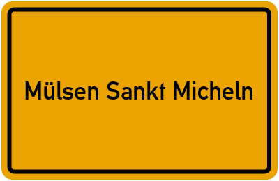 Mülsen Sankt Micheln in Sachsen