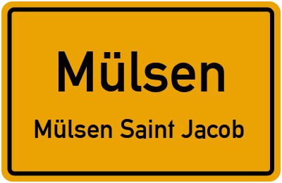 Straßenverzeichnis Mülsen Mülsen Saint Jacob