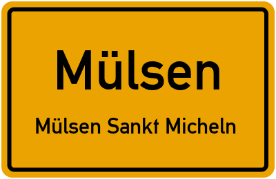 Straßenverzeichnis Mülsen Mülsen Sankt Micheln