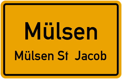 Straßenverzeichnis Mülsen Mülsen St. Jacob