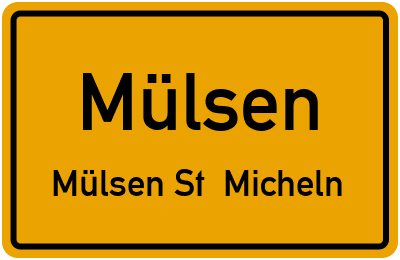 Straßenverzeichnis Mülsen Mülsen St. Micheln