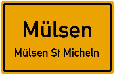 Straßenverzeichnis Mülsen Mülsen St Micheln