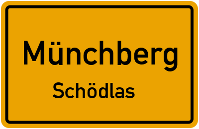 Straßenverzeichnis Münchberg Schödlas