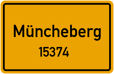 15374 Müncheberg