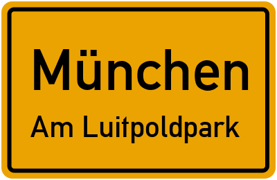 Straßenverzeichnis München Am Luitpoldpark