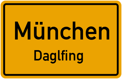 Straßenverzeichnis München Daglfing