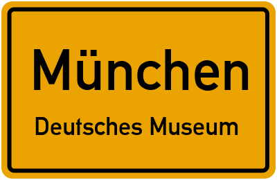 Straßenverzeichnis München Deutsches Museum