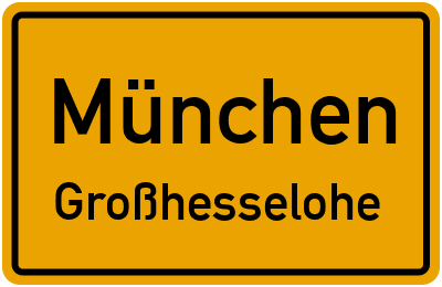 Straßenverzeichnis München Großhesselohe