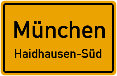 Straßenverzeichnis München Haidhausen-Süd